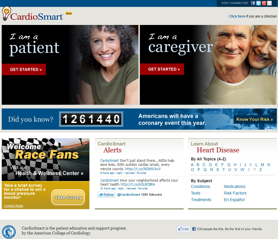 CardioSmart Landing